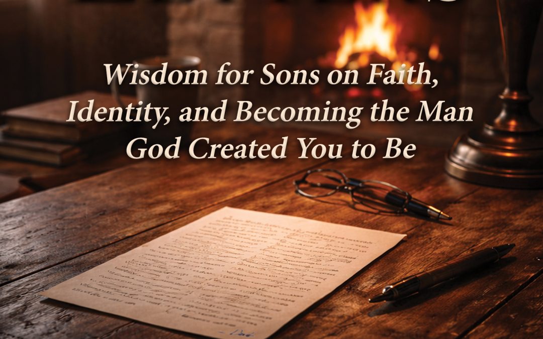 Dad’s Letters – Wisdom For Sons AVAILABLE NOW!